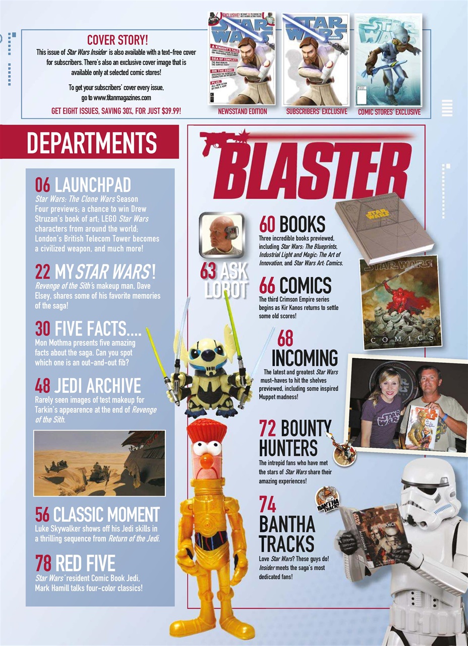 Star Wars Insider Preview Pages