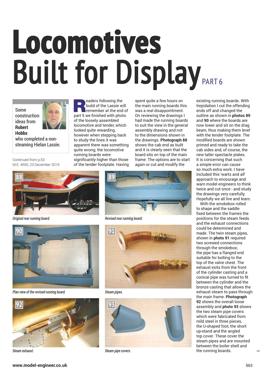 Model Engineer Preview Pages