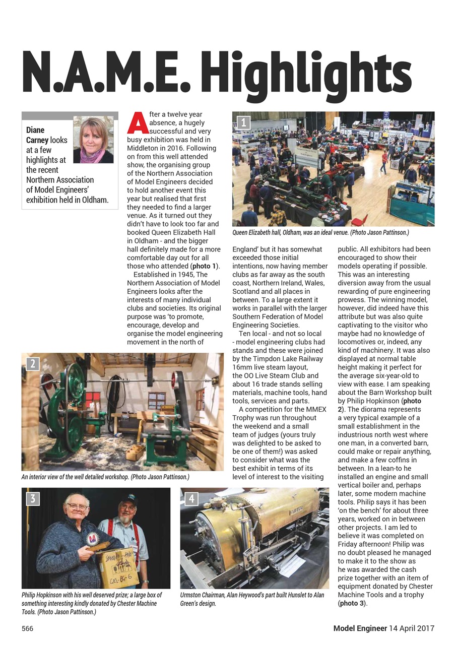 Model Engineer Preview Pages