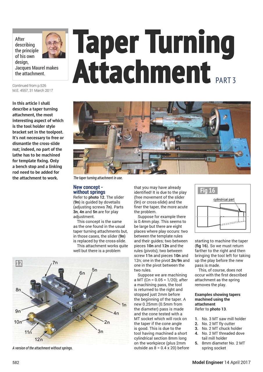 Model Engineer Preview Pages