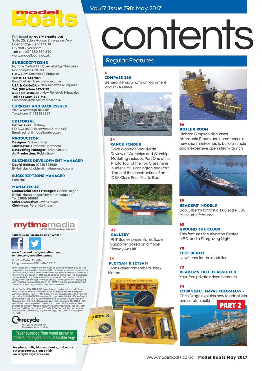 Model Boats Preview Pages