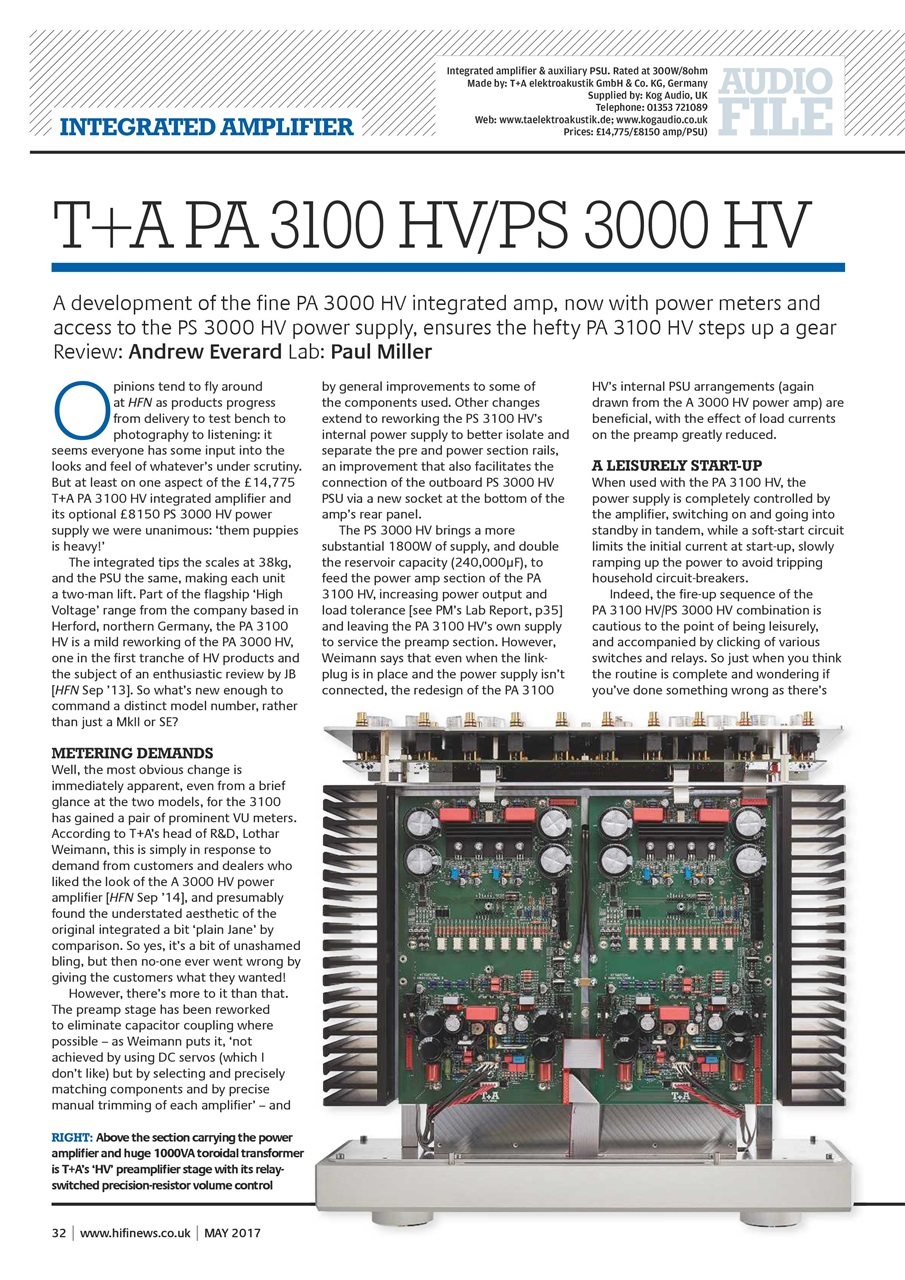 Hi-Fi News Preview Pages