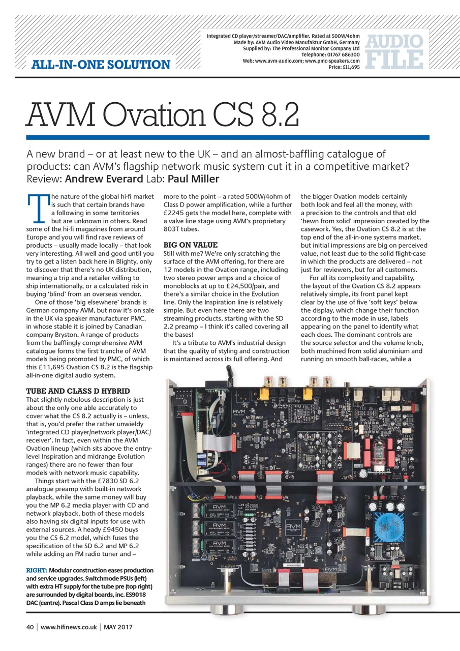 Hi-Fi News Preview Pages