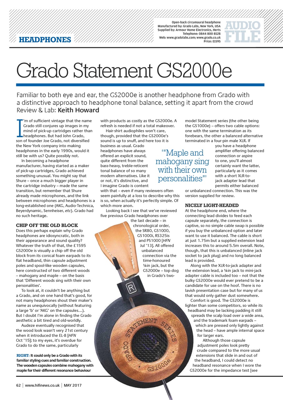 Hi-Fi News Preview Pages
