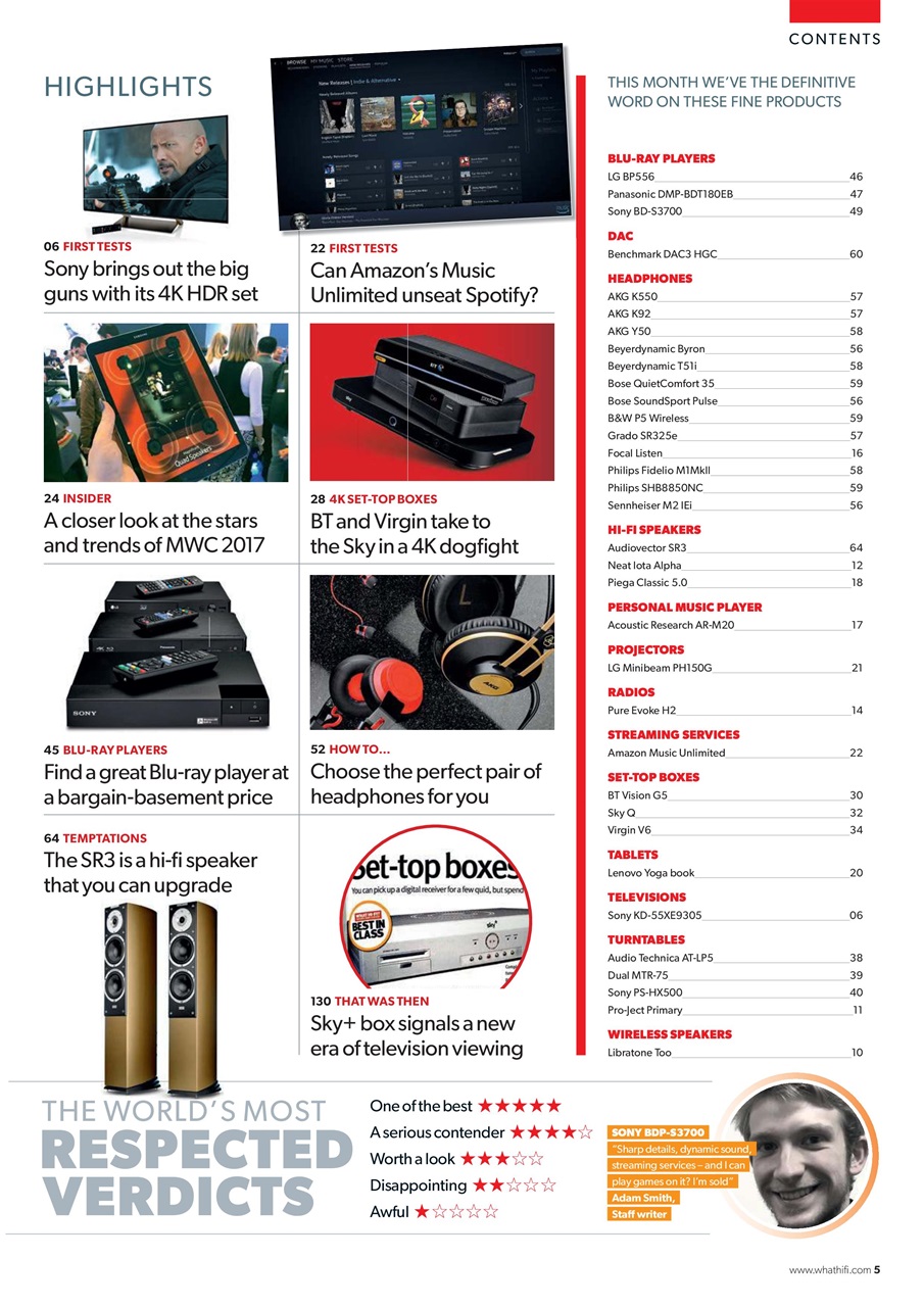 What HiFi Preview Pages