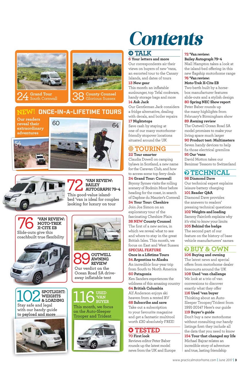 Practical Motorhome Preview Pages