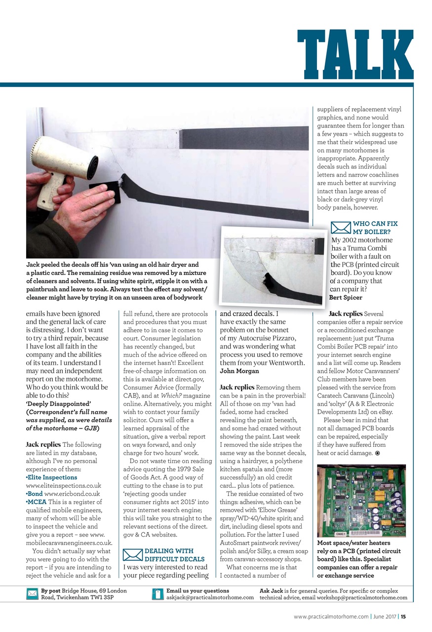 Practical Motorhome Preview Pages