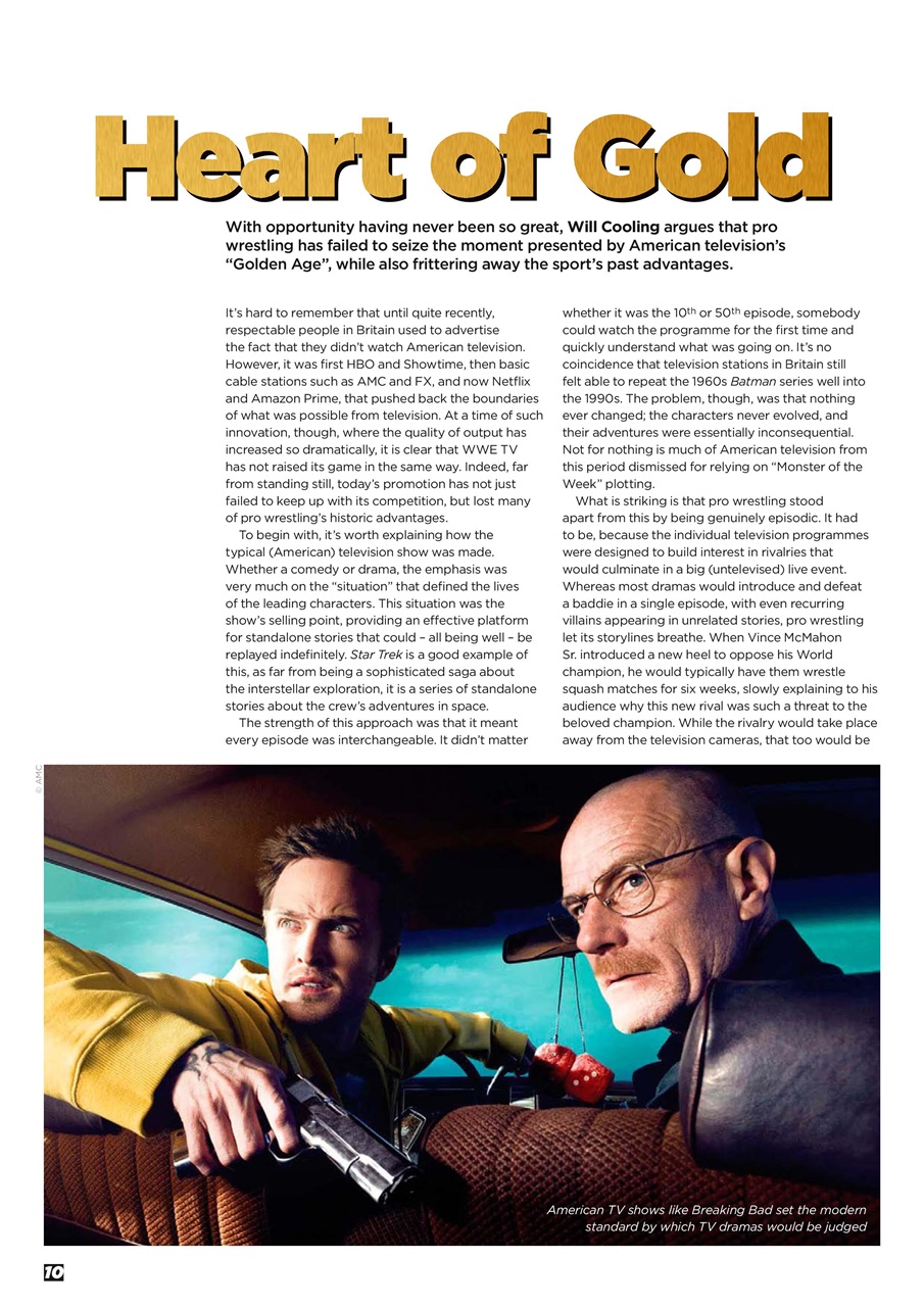 Wrestletalk Magazine Preview Pages