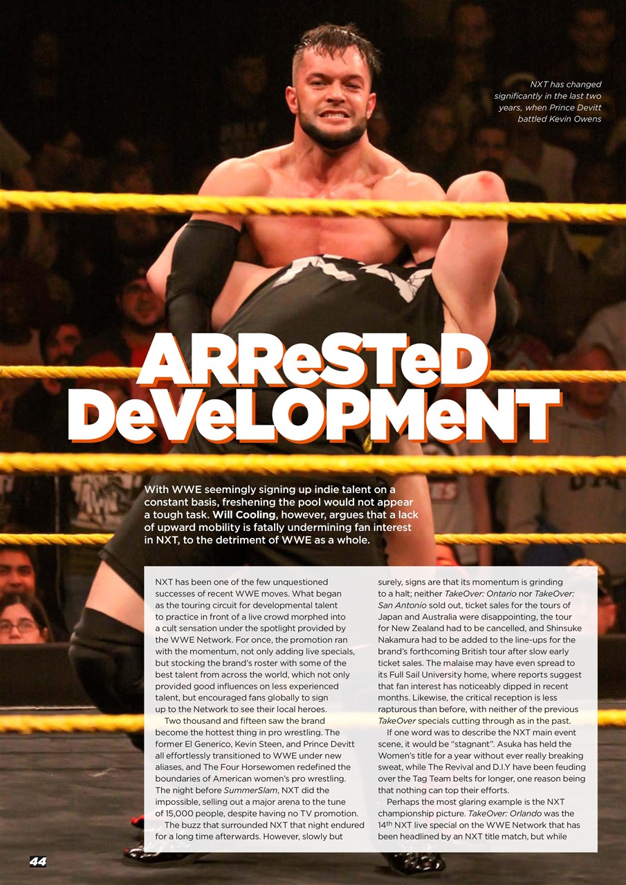 Wrestletalk Magazine Preview Pages