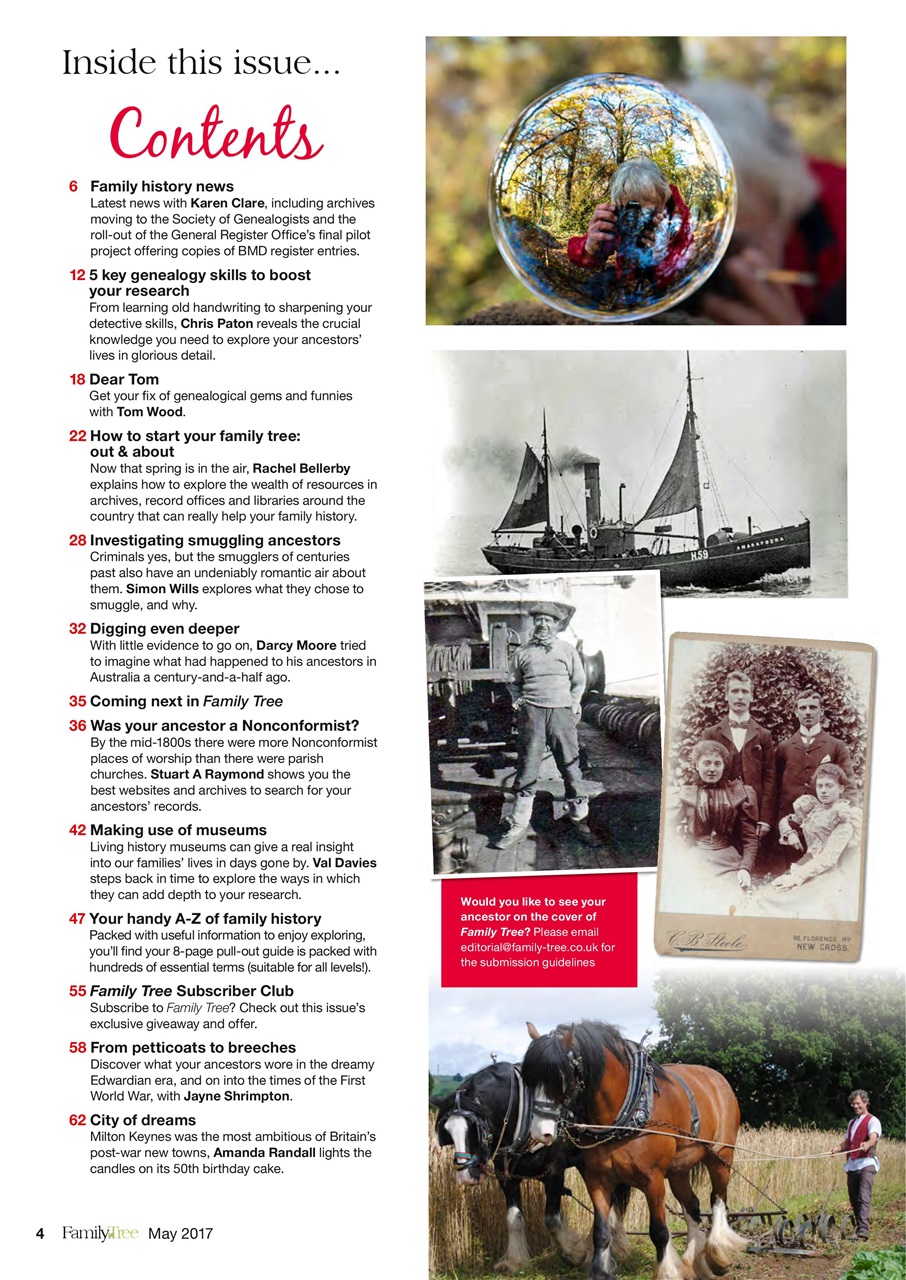 Family Tree Preview Pages