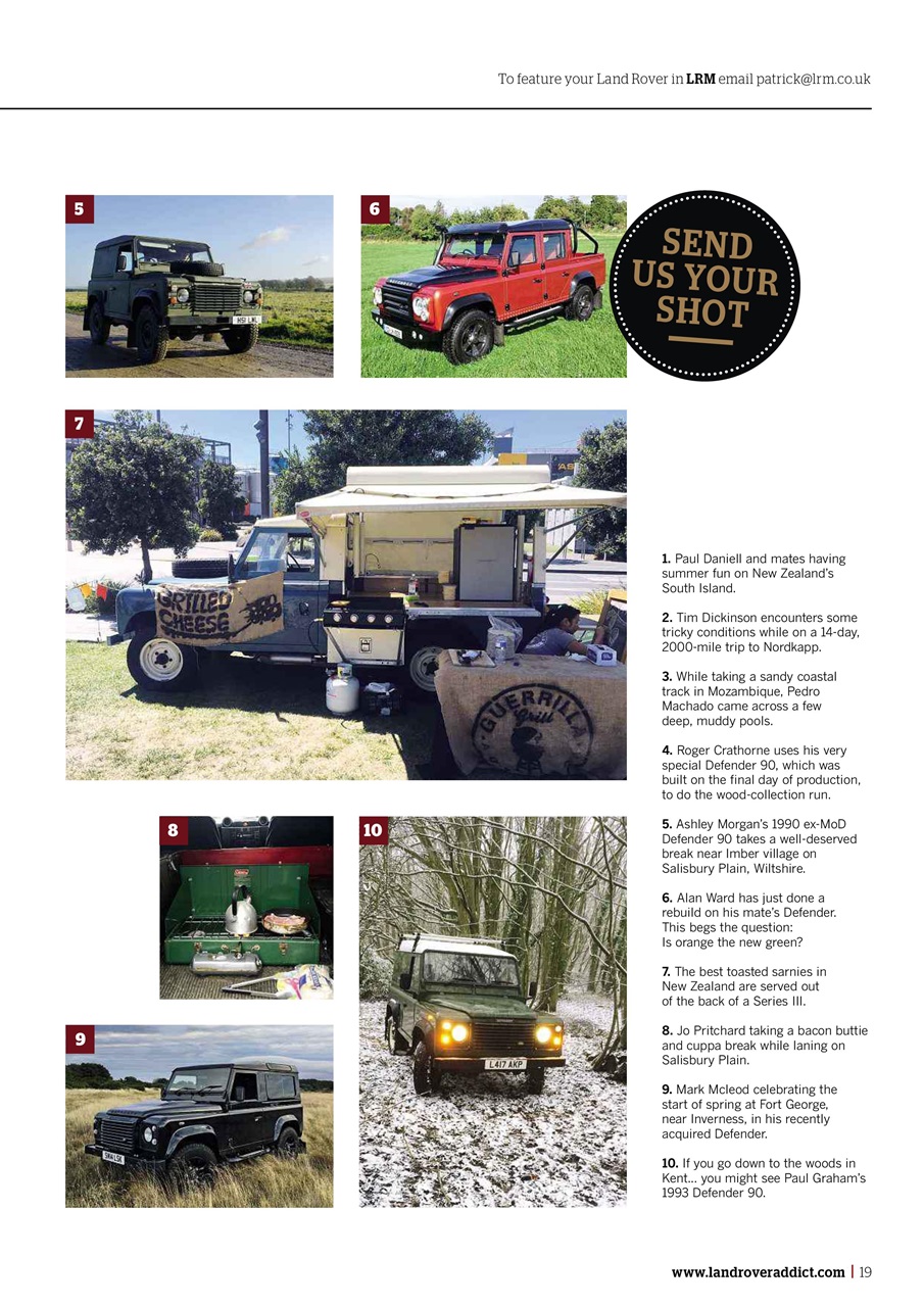 Land Rover Monthly Preview Pages