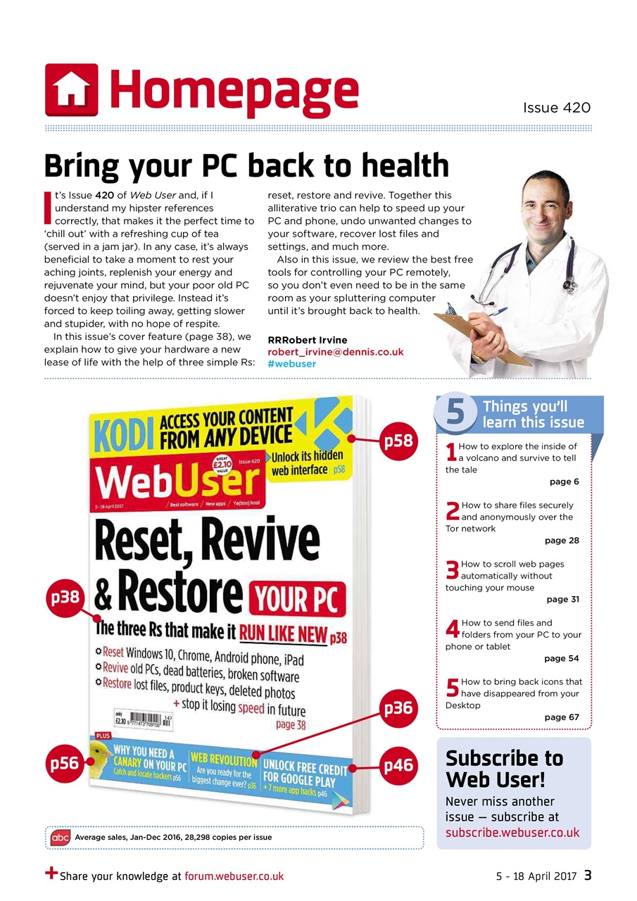 Webuser Preview Pages