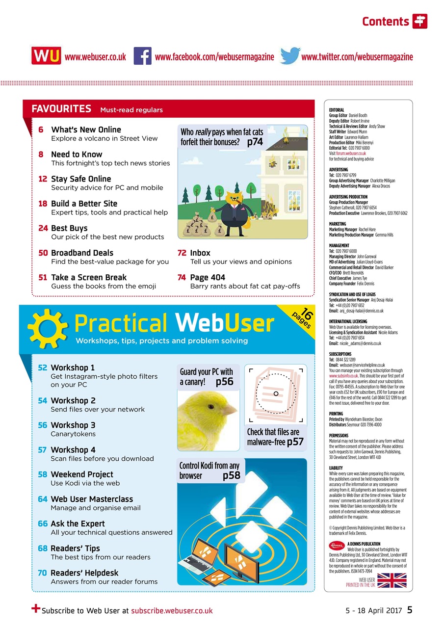 Webuser Preview Pages