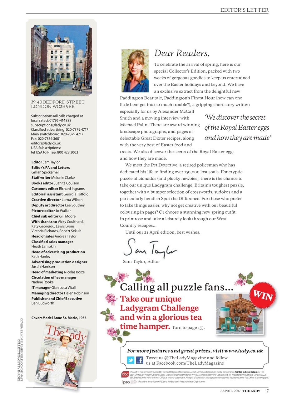 The Lady Preview Pages