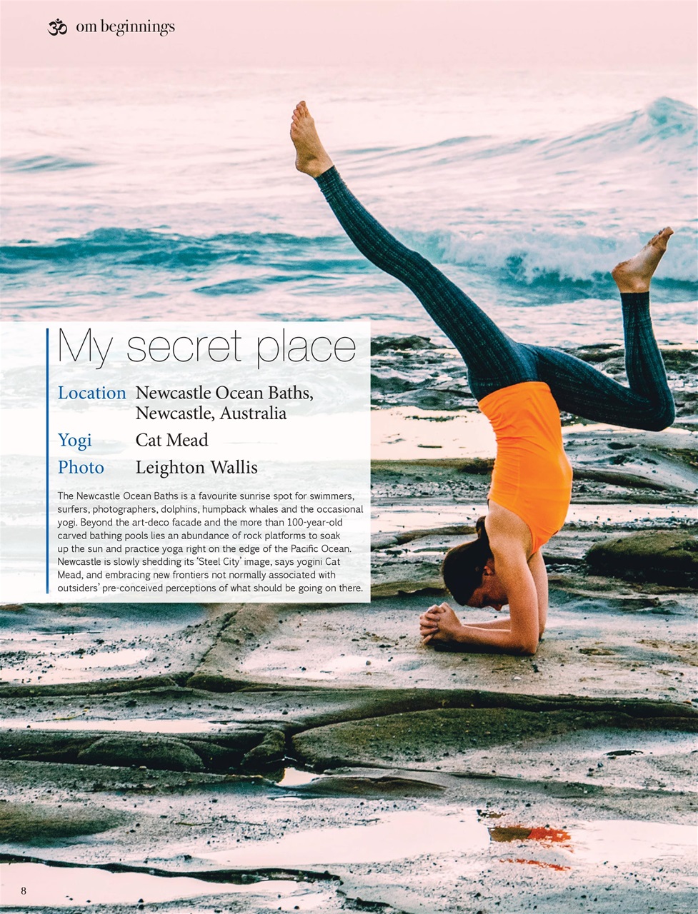 OM Yoga Magazine Preview Pages
