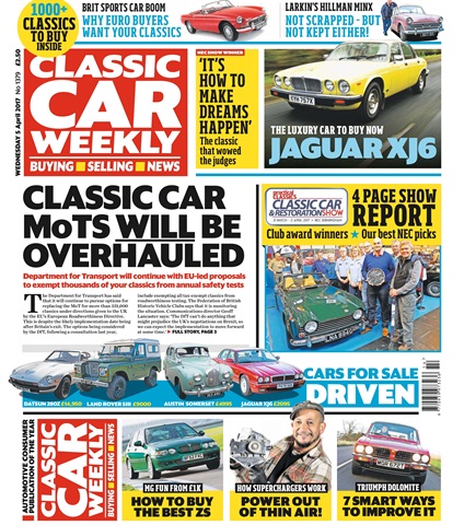 Classic Car Weekly issue 5th April 2017
