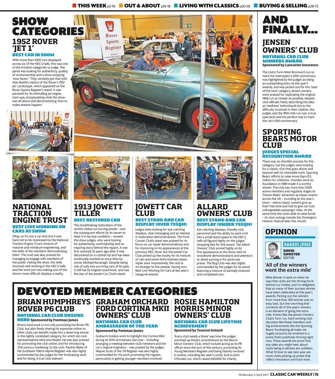 Classic Car Weekly Preview Pages