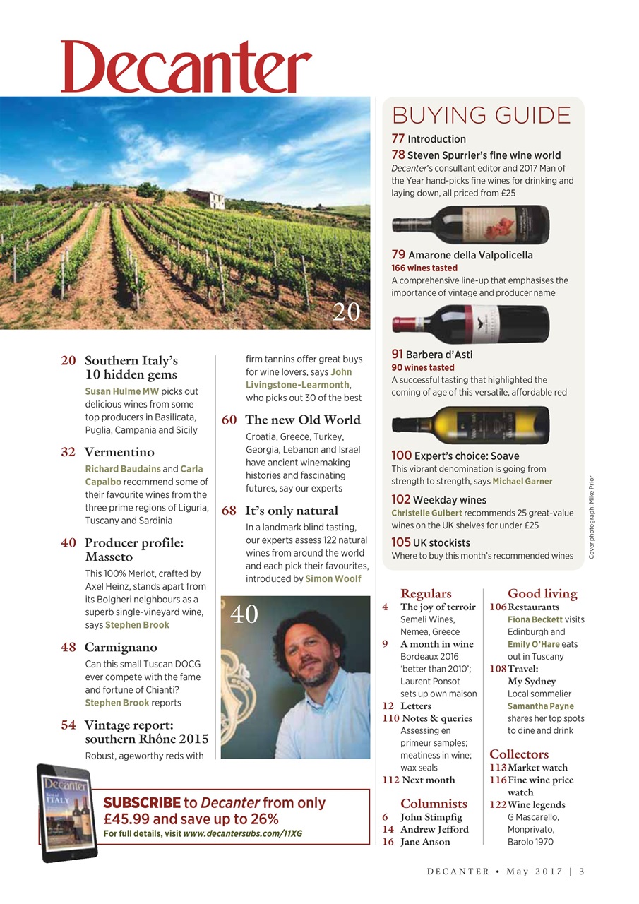 Decanter Preview Pages