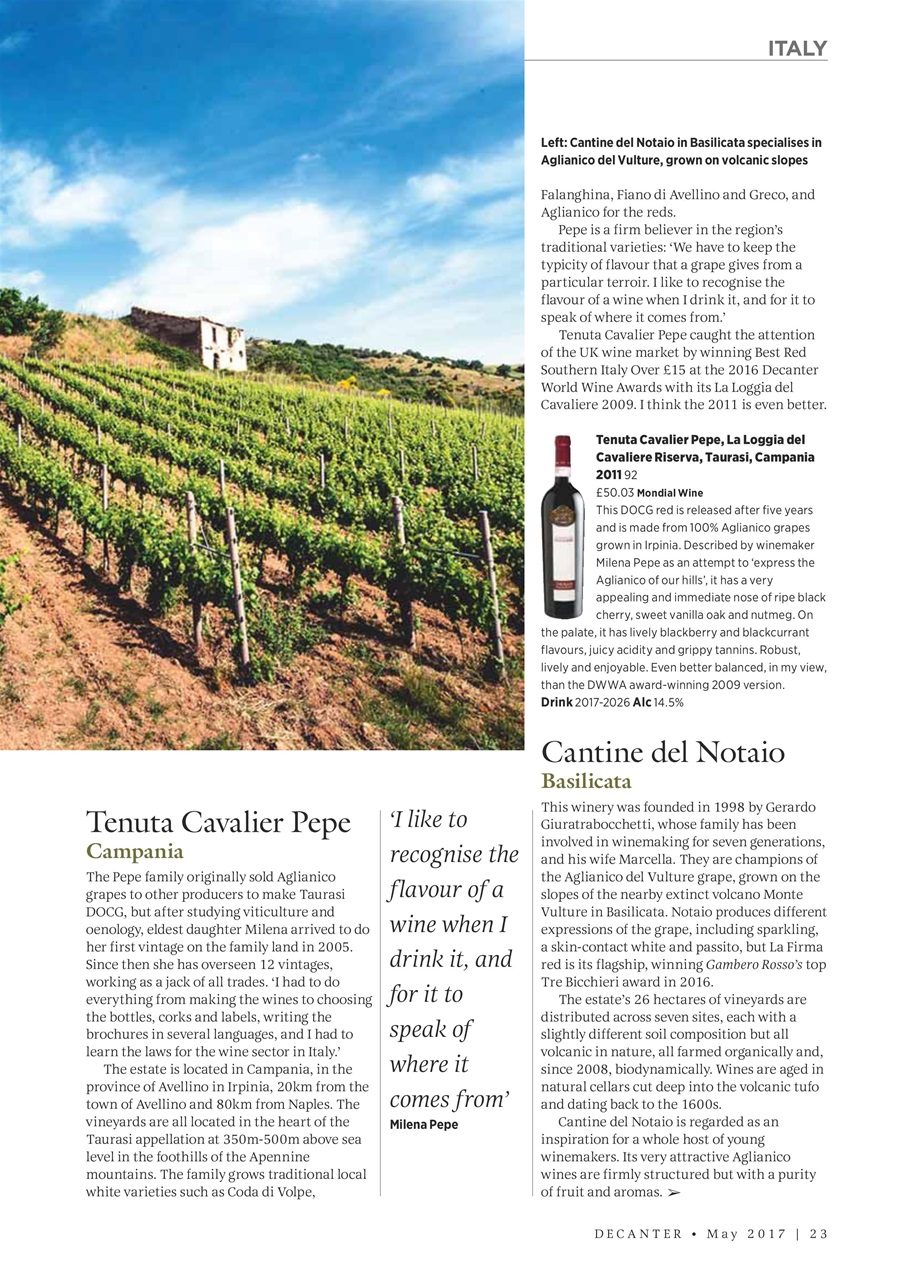 Decanter Preview Pages