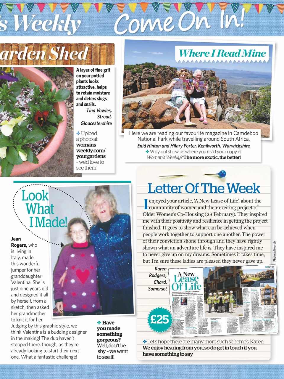 Woman's Weekly Preview Pages