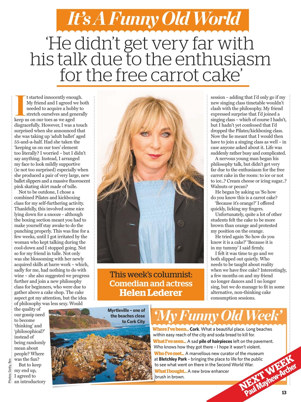 Woman's Weekly Preview Pages