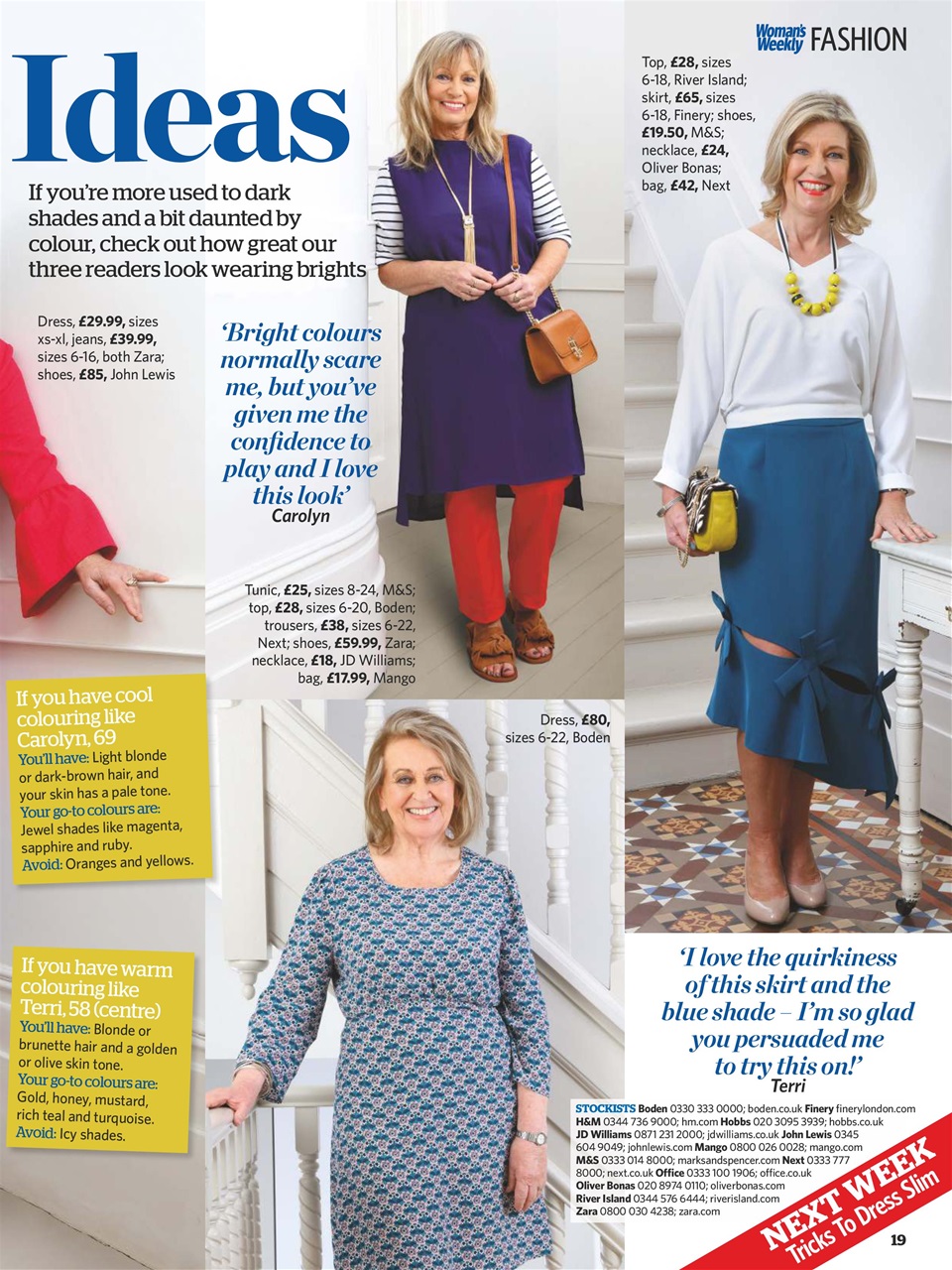 Woman's Weekly Preview Pages