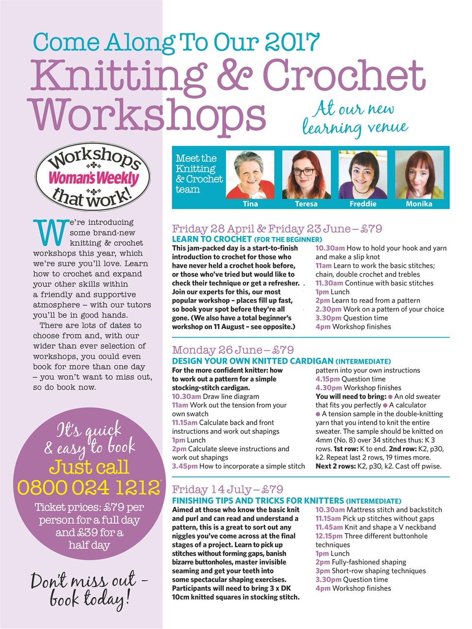 Woman's Weekly Preview Pages