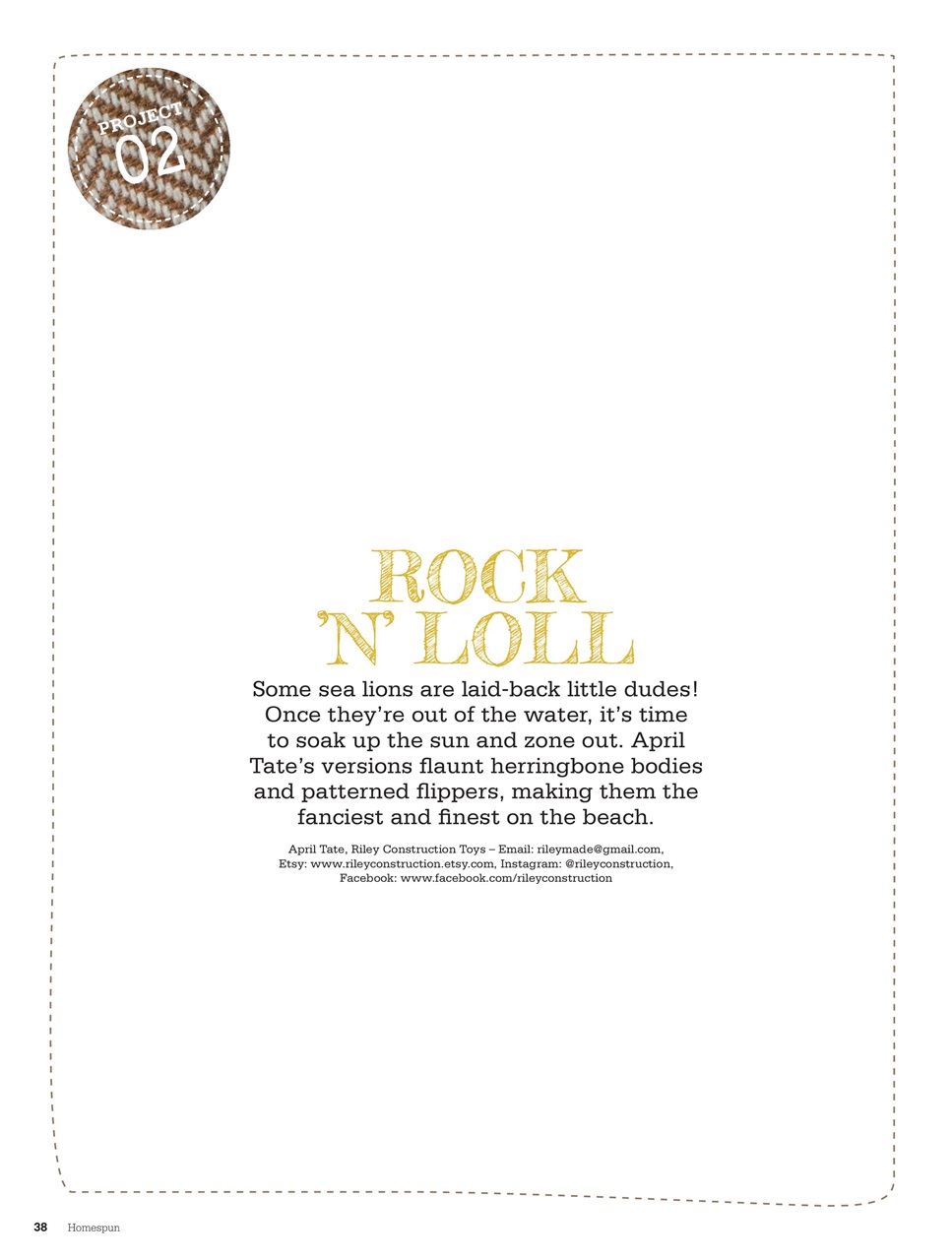 Homespun Preview Pages