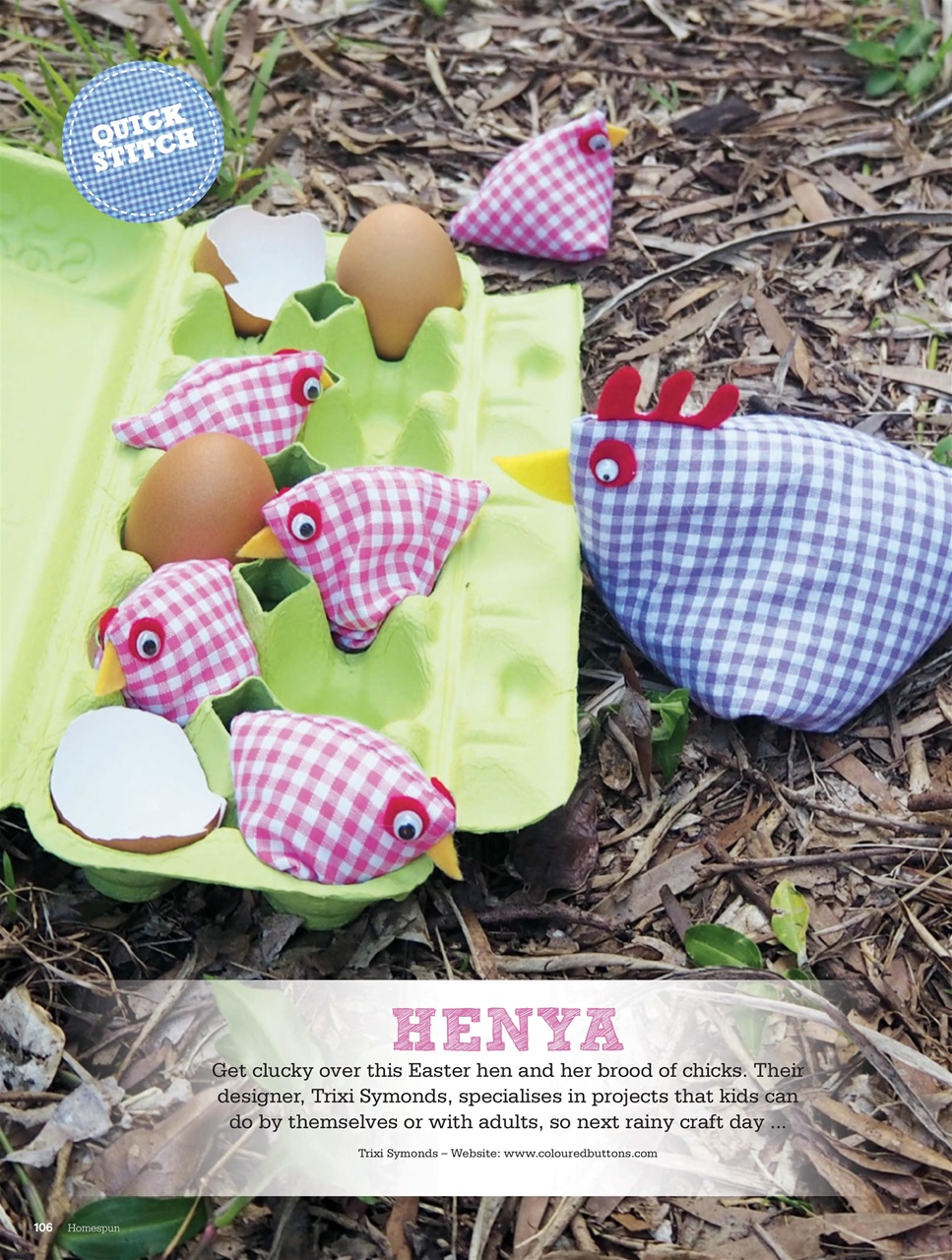 Homespun Preview Pages