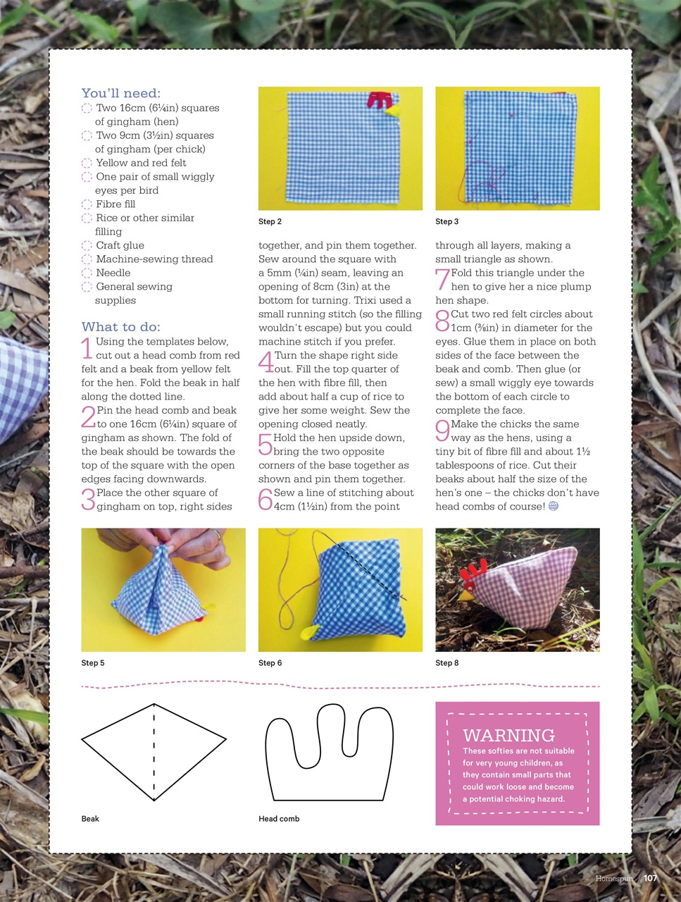 Homespun Preview Pages