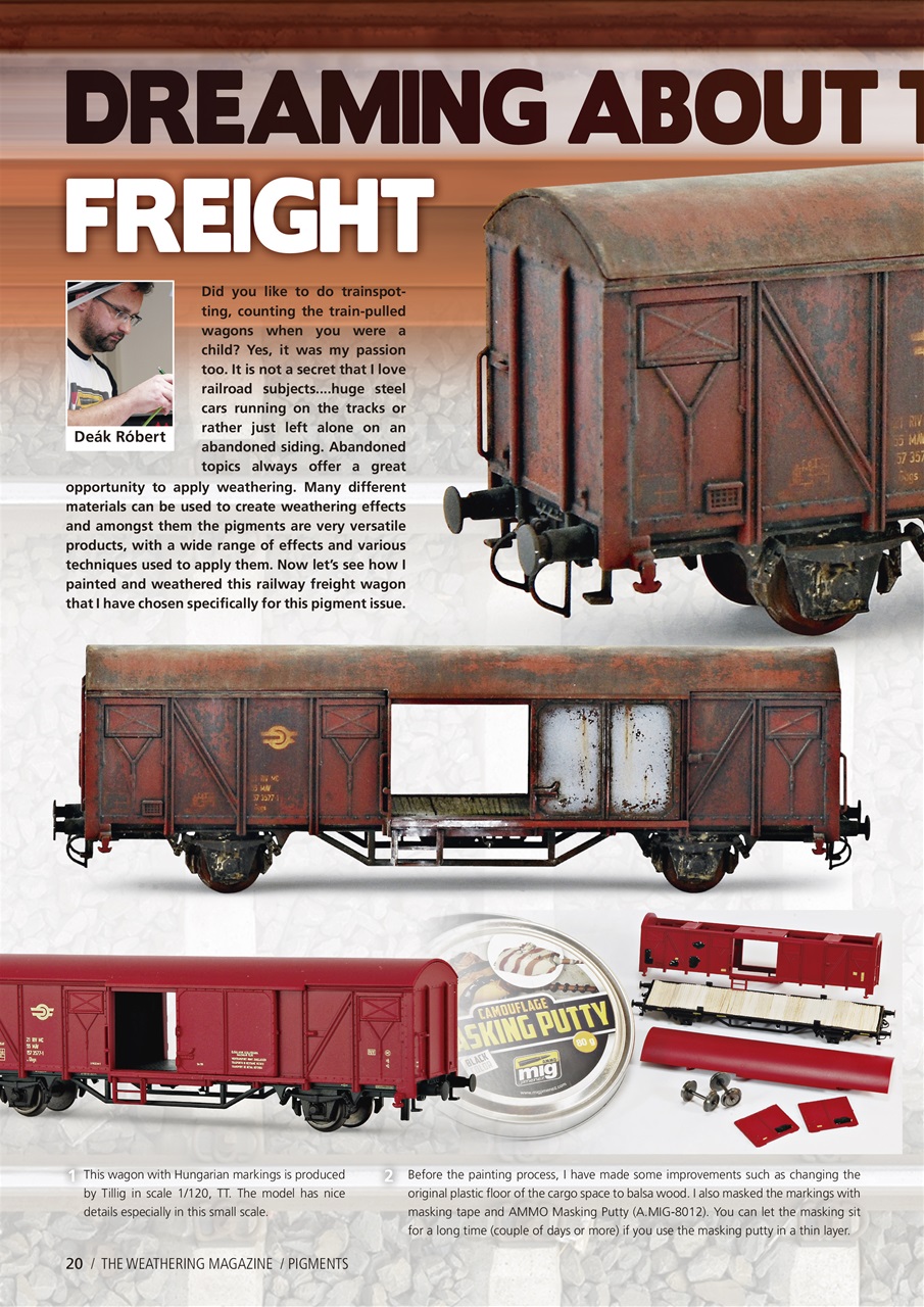 The Weathering Magazine Preview Pages