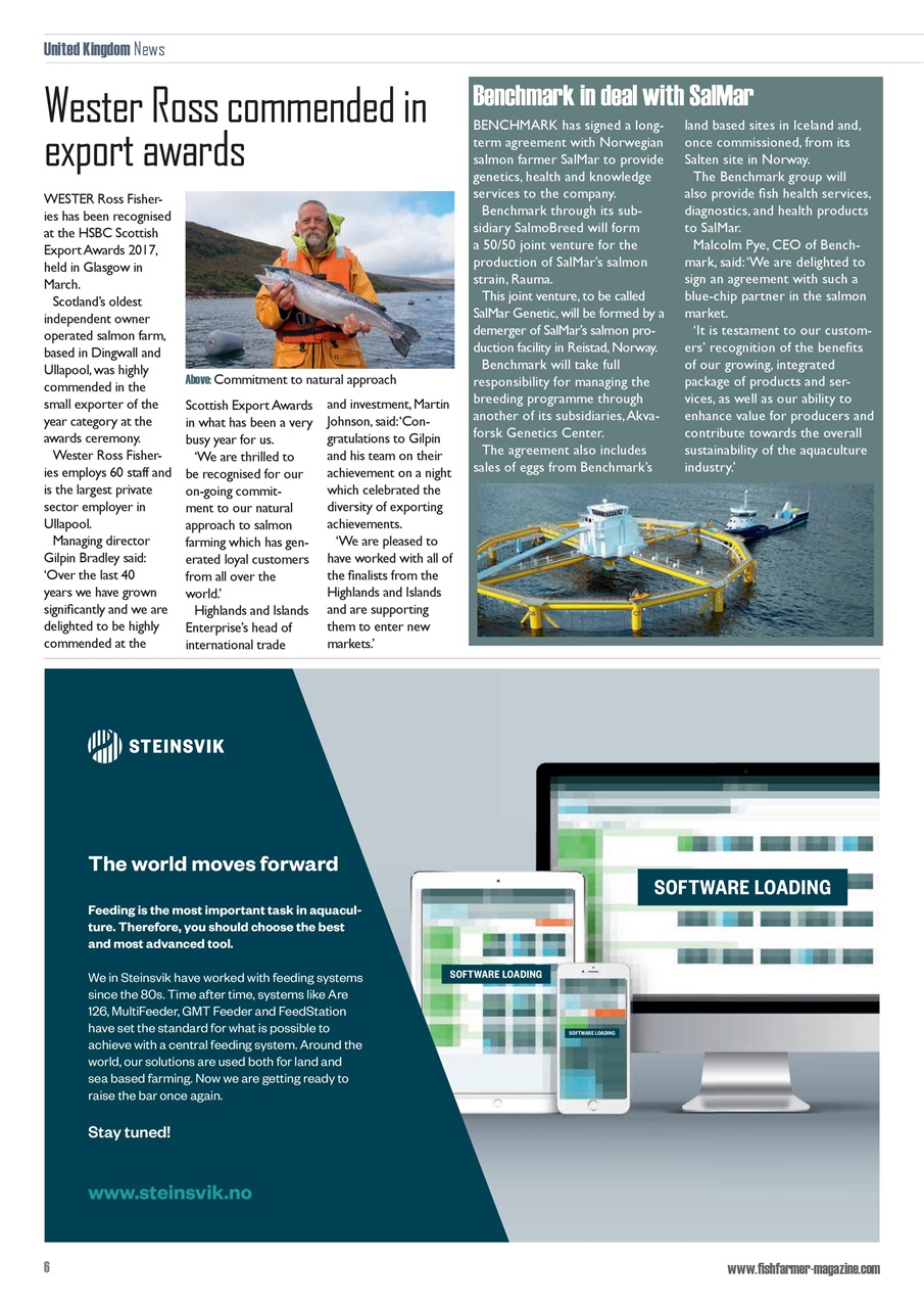 Fish Farmer Magazine Preview Pages