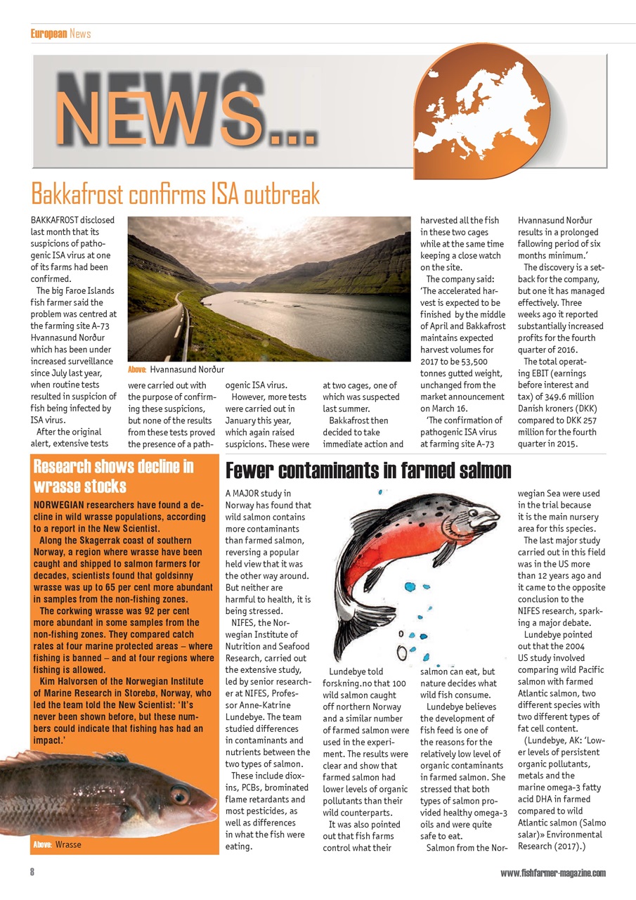 Fish Farmer Magazine Preview Pages