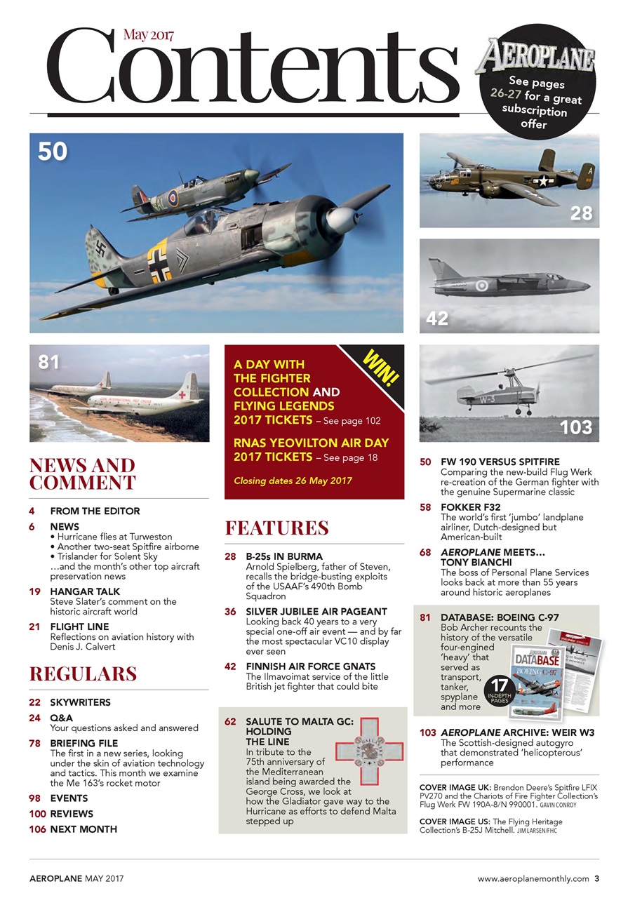 Aeroplane Preview Pages