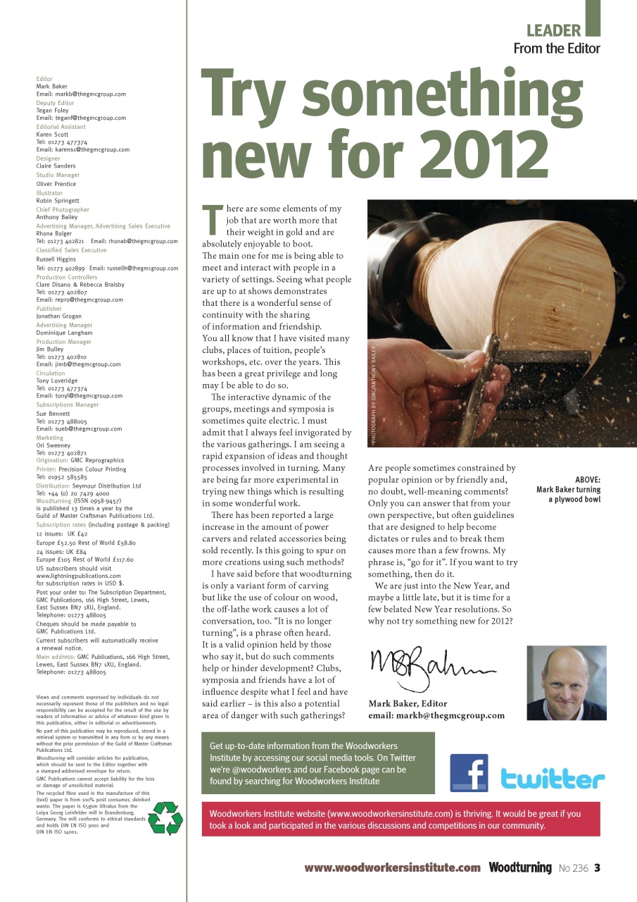 Woodturning Preview Pages