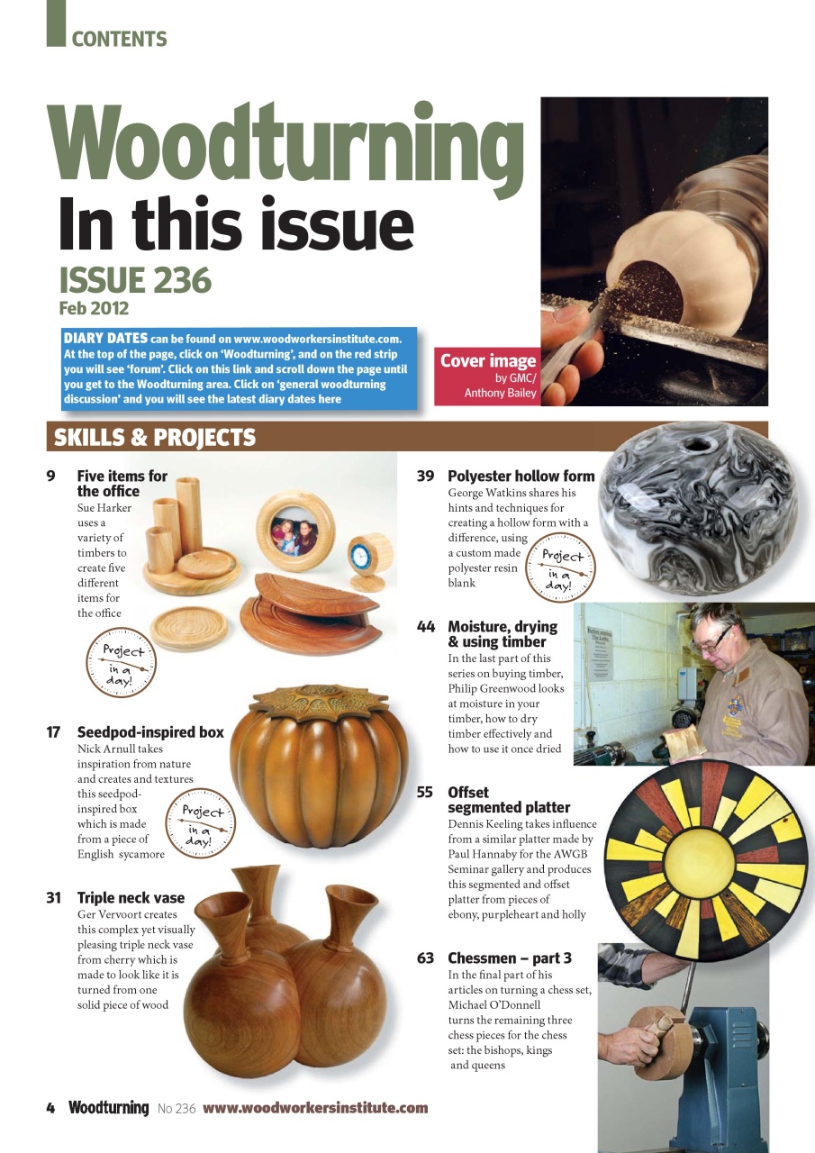 Woodturning Preview Pages