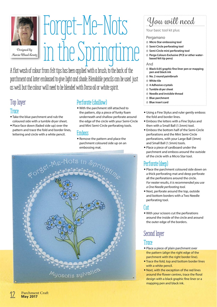 Parchment Craft Preview Pages