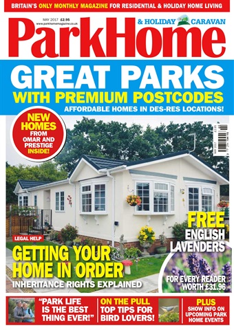 Park Home & Holiday Living issue No. 686 Great Parks with preimum postcodes