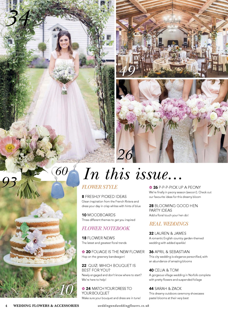 Wedding Flowers Magazine Preview Pages