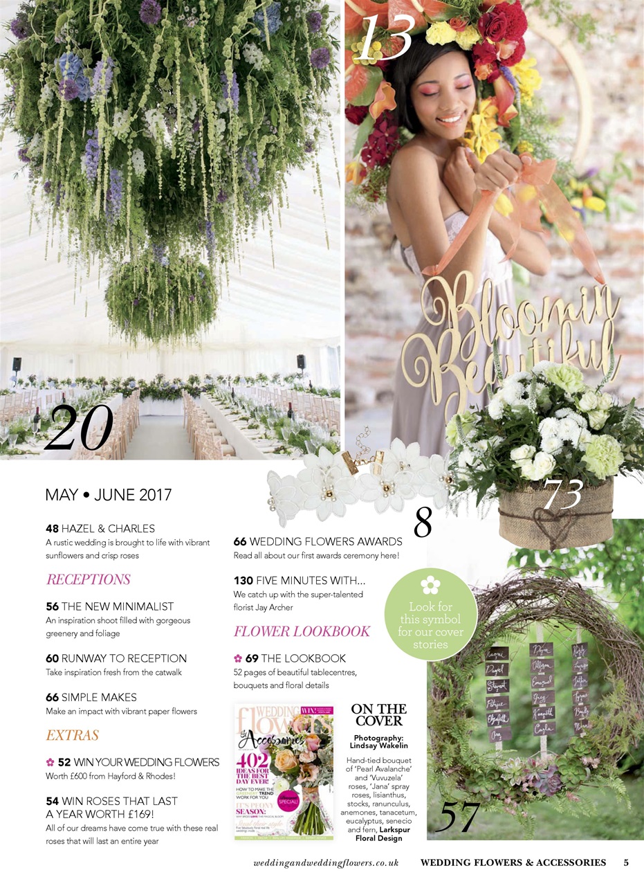 Wedding Flowers Magazine Preview Pages