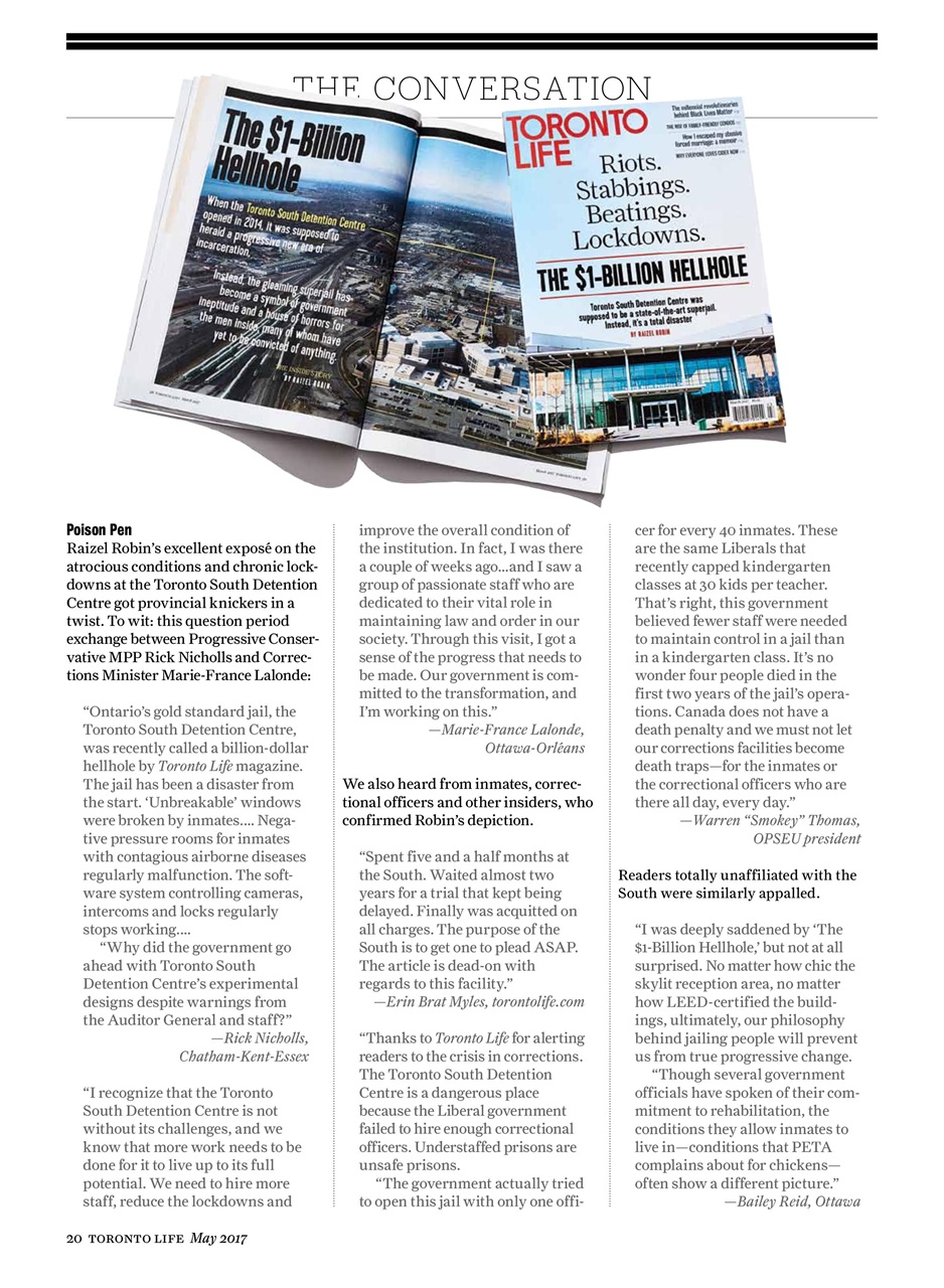 Toronto Life Preview Pages