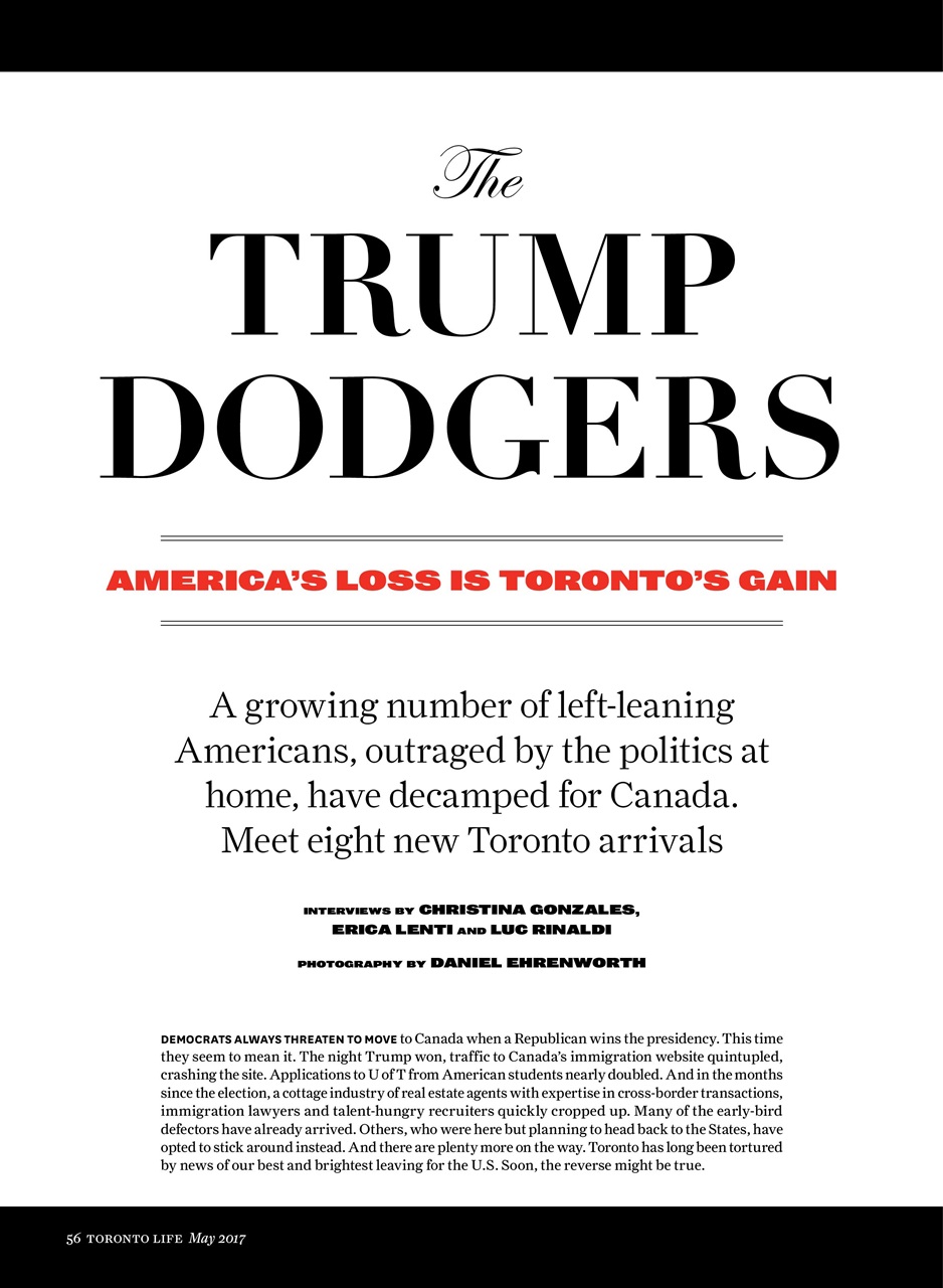 Toronto Life Preview Pages