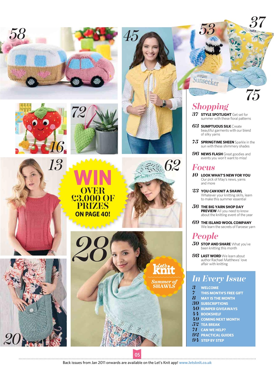 Let's Knit Preview Pages