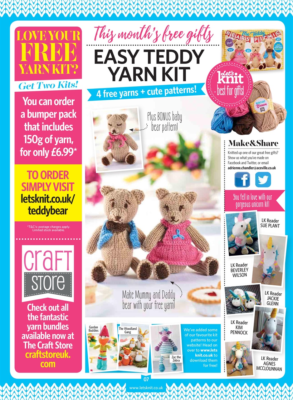 Let's Knit Preview Pages