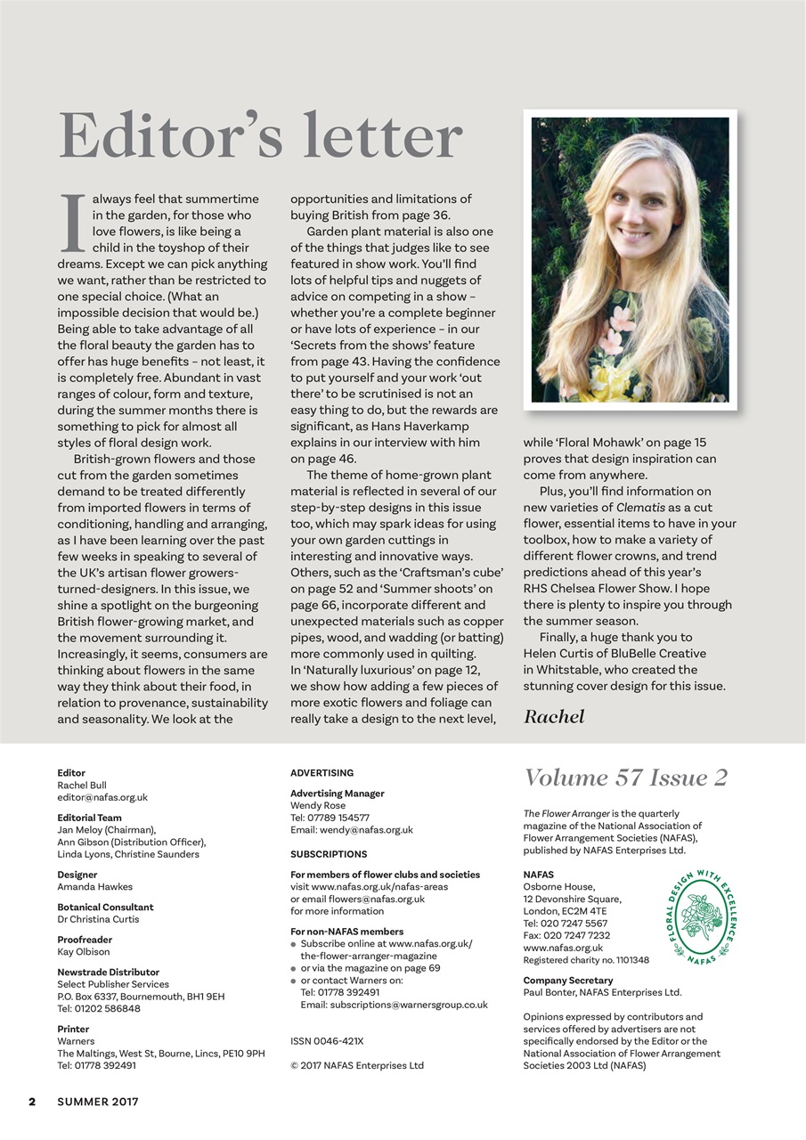 The Flower Arranger Preview Pages