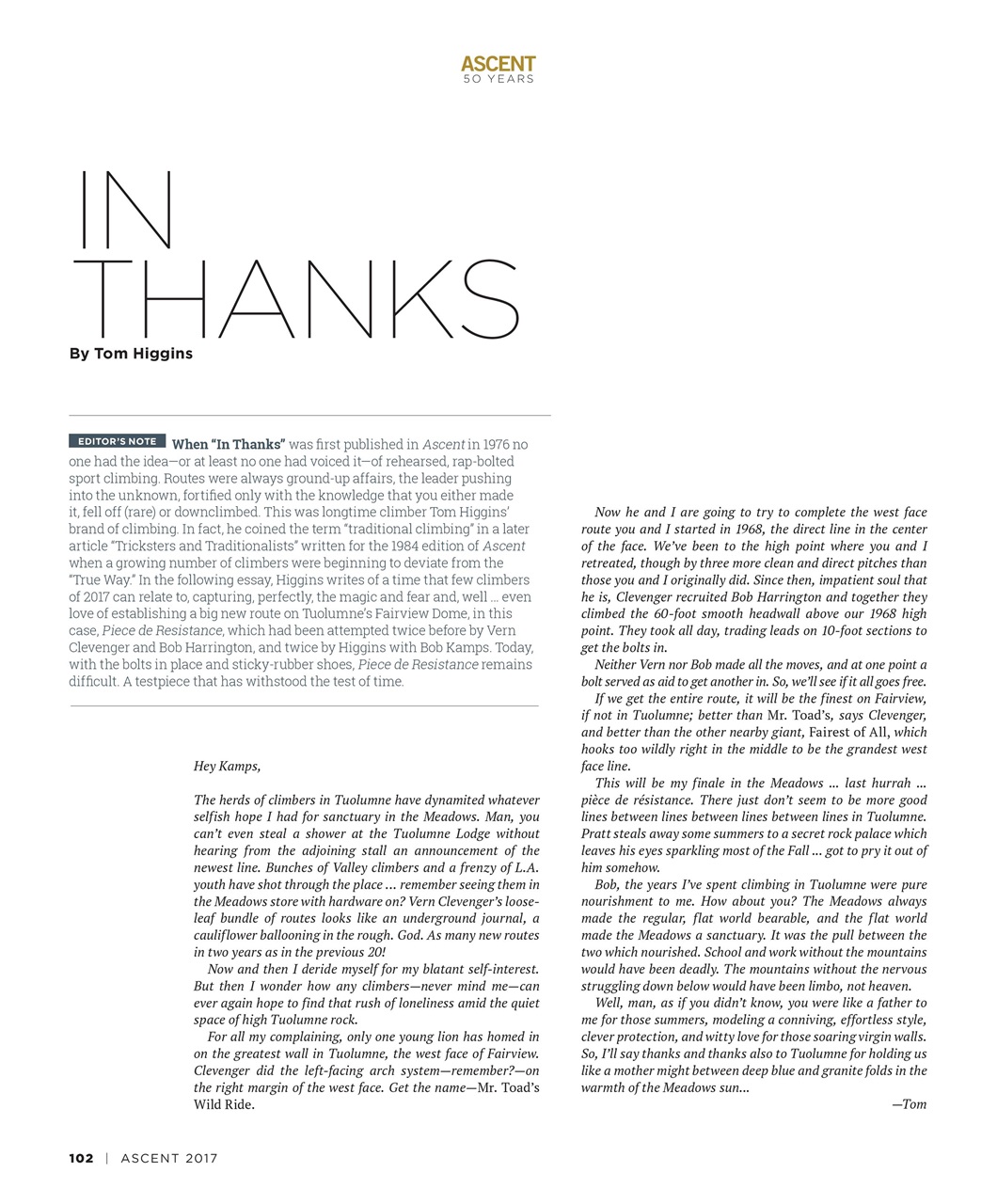 Rock and Ice Preview Pages