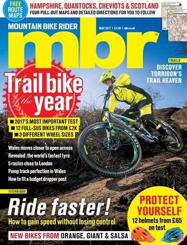 Mountain Bike Rider issue May 2017