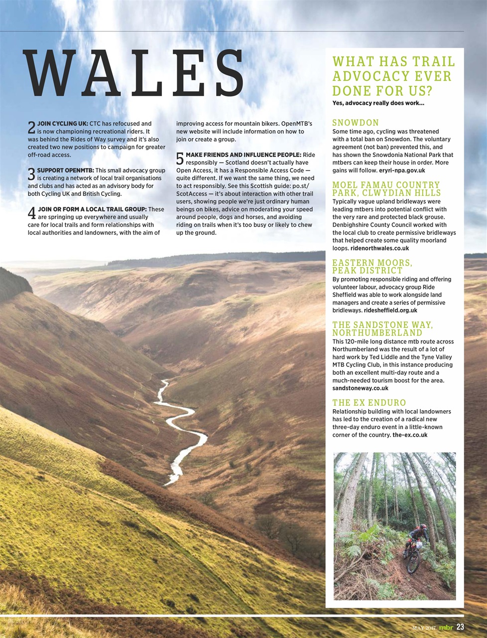 Mountain Bike Rider Preview Pages