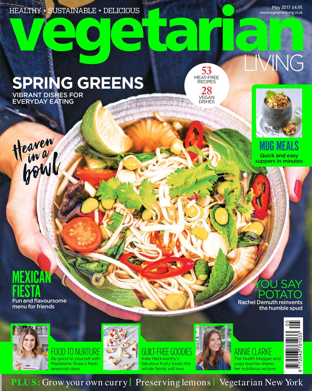 Vegetarian Living Preview Pages