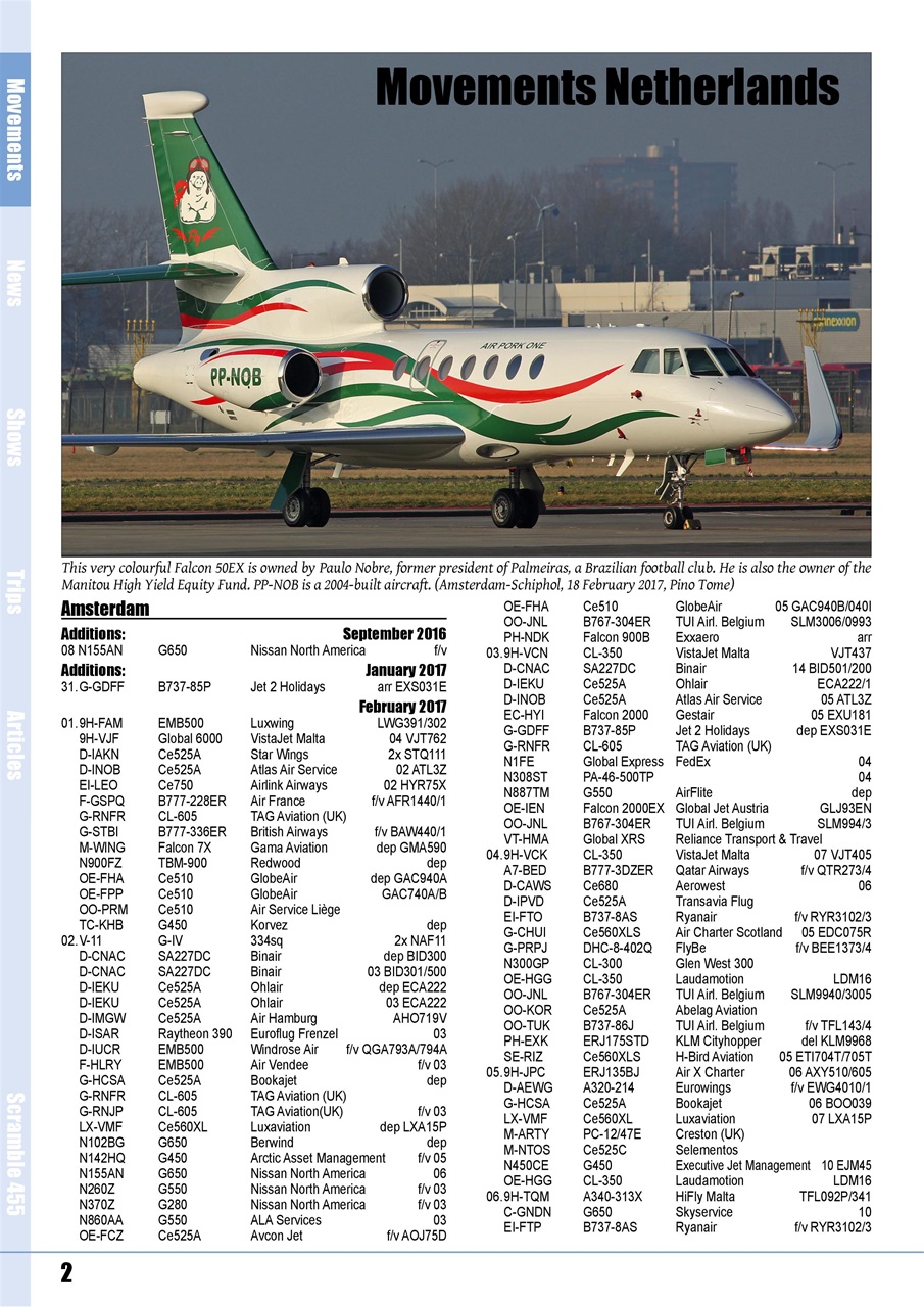 Scramble Magazine Preview Pages